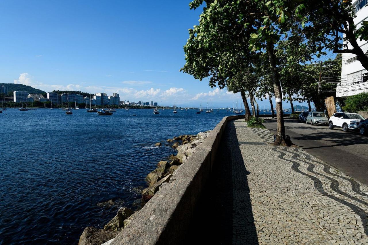 2 Quartos Com Vista Baia De Guanabara A 700m Pao De Acucar - Cozinha Completa E Wi-fi Apartment *