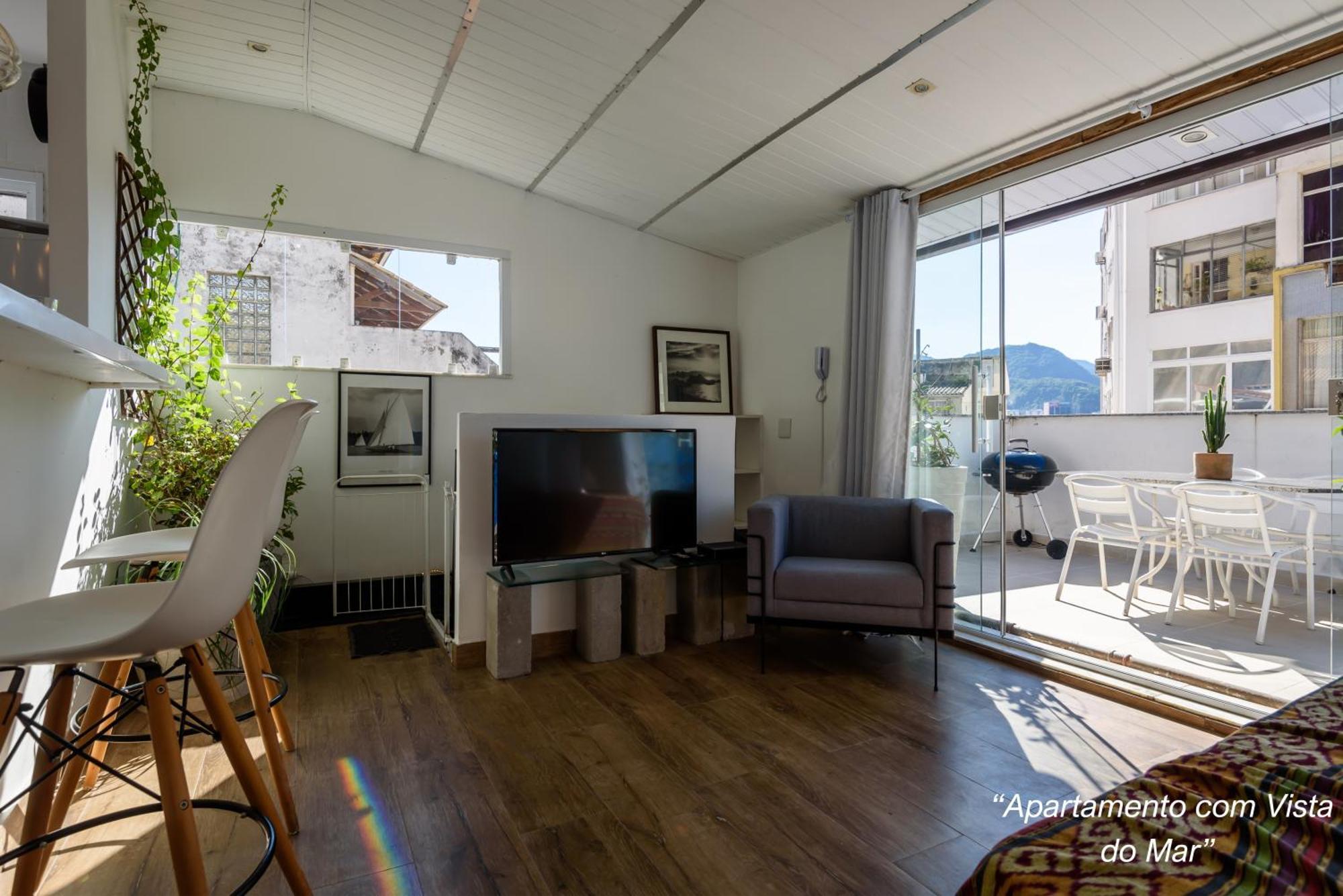 2 Quartos Com Vista Baia De Guanabara A 700m Pao De Acucar - Cozinha Completa E Wi-fi Apartment Rio de Janeiro