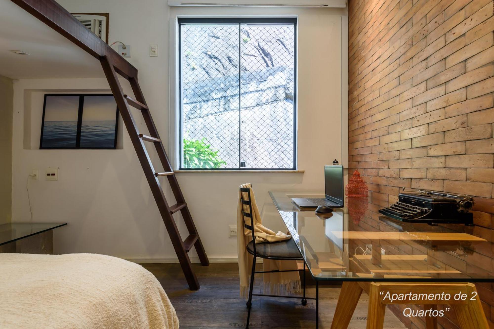 Apartamento 2 Quartos Com Vista Baia De Guanabara A 700m Pao De Acucar - Cozinha Completa E Wi-fi
